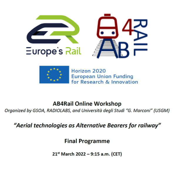 “The Mid-term dissemination event has been scheduled within the AB4Rail project!